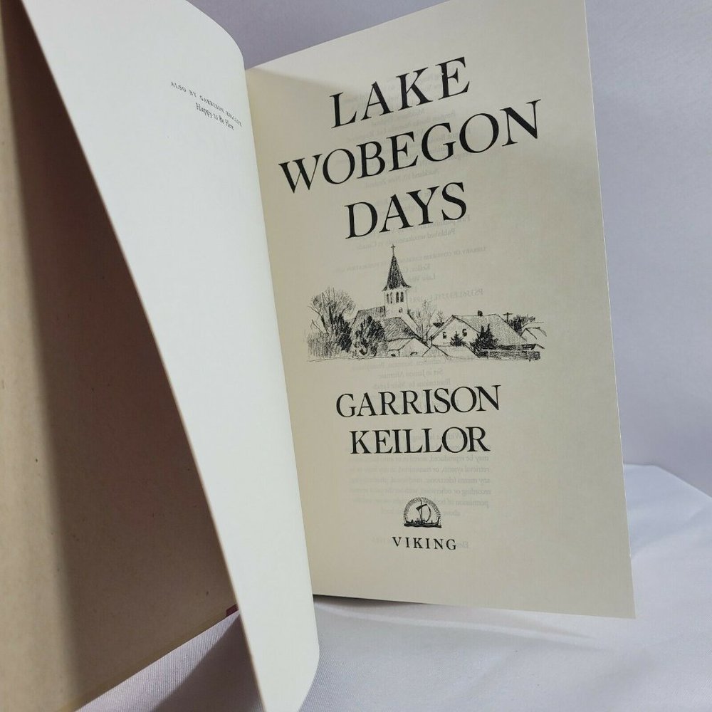 Lake Wobegon Days by Garrison Keillor (1985, Hardcover)